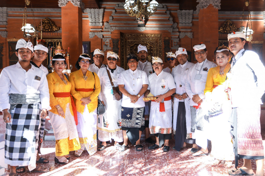Bupati Hadiri Karya Atma Wedana di Puri Agung Pemecutan